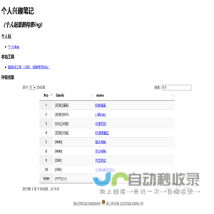 网站截图